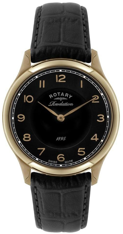 Rotary Revelation GS02967/21/19 Rotary Revelation GS02967/21/19Наручные часы<br>Швейцарские часы Rotary Revelation GS02967/21/19<br><br>Пол: Мужские<br>Страна-производитель: Швейцария<br>Механизм: Кварцевый<br>Материал корпуса: Сталь<br>Материал ремня/браслета: Кожа<br>Водозащита, диапазон: 20 - 100 м<br>Стекло: Сапфировое<br>Толщина корпуса: 11 мм<br>Стиль: Классика