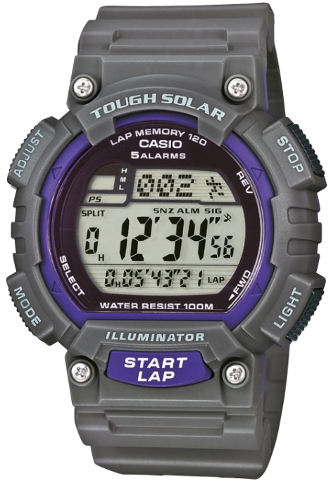 Casio Sports STL-S100H-8A Casio Sports STL-S100H-8AНаручные часы<br>Японские часы Casio Sports STL-S100H-8A<br><br>Пол: Мужские<br>Страна-производитель: Япония<br>Механизм: Кварцевый<br>Материал корпуса: Пластик<br>Материал ремня/браслета: Каучук<br>Водозащита, диапазон: None<br>Стекло: Пластиковое<br>Толщина корпуса: 12,7 мм<br>Стиль: None