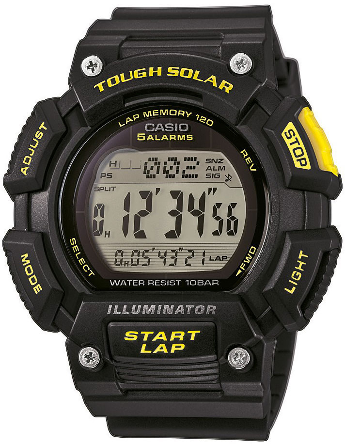 Casio Sports STL-S110H-1C Casio Sports STL-S110H-1CНаручные часы<br>Японские часы Casio Sports STL-S110H-1C<br><br>Пол: Мужские<br>Страна-производитель: Япония<br>Механизм: Кварцевый<br>Материал корпуса: Пластик<br>Материал ремня/браслета: Каучук<br>Водозащита, диапазон: None<br>Стекло: Пластиковое<br>Толщина корпуса: 14 мм<br>Стиль: None