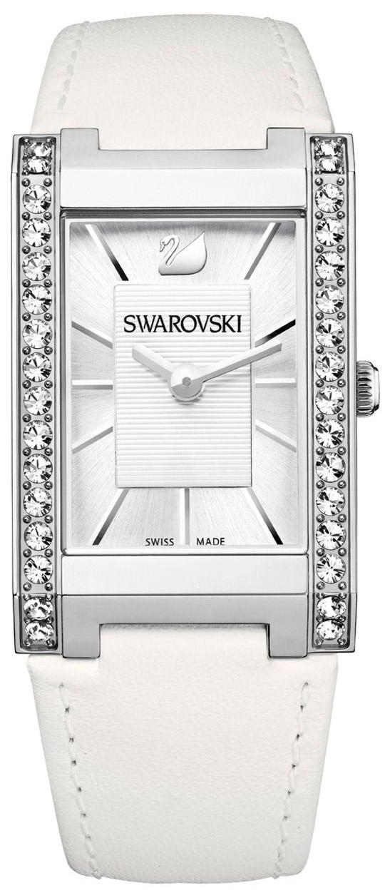 Swarovski Citra Square White 1094368 Swarovski Citra Square White 1094368Наручные часы<br>Швейцарские часы Swarovski Citra Square White 1094368<br><br>Пол: Женские<br>Страна-производитель: Швейцария<br>Механизм: Кварцевый<br>Материал корпуса: Сталь<br>Материал ремня/браслета: Кожа<br>Водозащита, диапазон: 20 - 100 м<br>Стекло: Сапфировое<br>Толщина корпуса: 7мм<br>Стиль: Мода