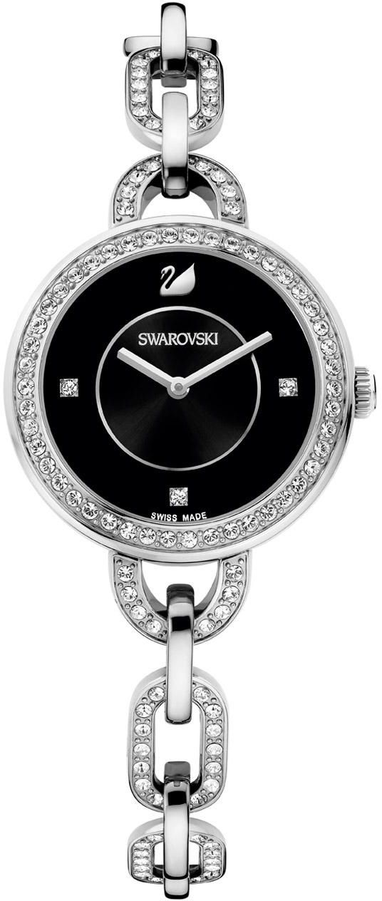 Swarovski Aila Black 1094377 Swarovski Aila Black 1094377Наручные часы<br>Швейцарские часы Swarovski Aila Black 1094377<br><br>Пол: Женские<br>Страна-производитель: Швейцария<br>Механизм: Кварцевый<br>Материал корпуса: Сталь<br>Материал ремня/браслета: Сталь<br>Водозащита, диапазон: 20 - 100 м<br>Стекло: Сапфировое<br>Толщина корпуса: None<br>Стиль: Мода