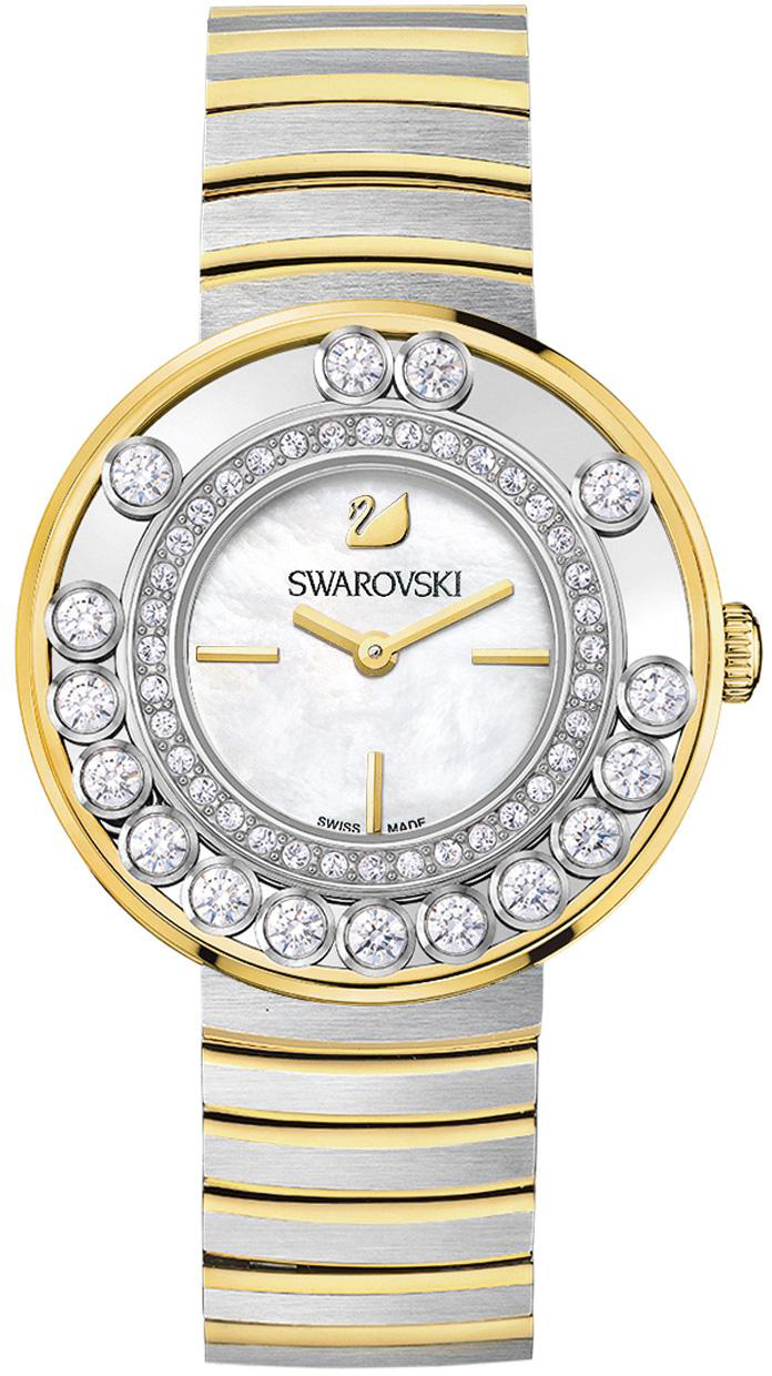 Swarovski Lovely Crystals 1187022 Swarovski Lovely Crystals 1187022Наручные часы<br>Швейцарские часы Swarovski Lovely Crystals White / Yellow Gold Tone 1187022<br><br>Пол: Женские<br>Страна-производитель: Швейцария<br>Механизм: Кварцевый<br>Материал корпуса: Сталь<br>Материал ремня/браслета: Сталь<br>Водозащита, диапазон: 20 - 100 м<br>Стекло: Сапфировое<br>Толщина корпуса: 9мм<br>Стиль: Мода