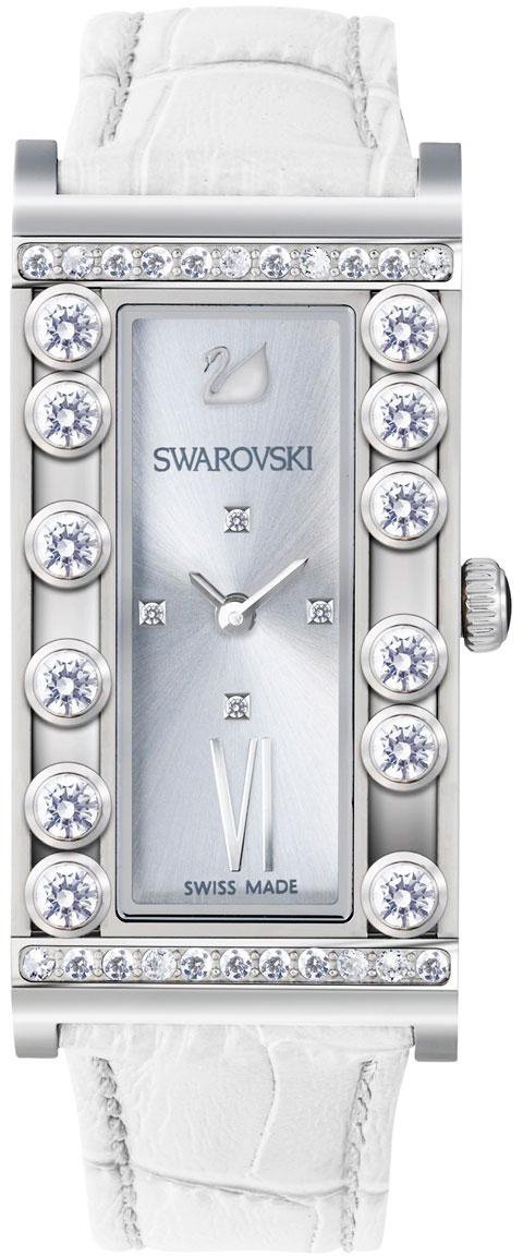Swarovski Lovely Crystals Square White 5096680 Swarovski Lovely Crystals Square White 5096680Наручные часы<br>Швейцарские часы Swarovski Lovely Crystals Square White 5096680<br><br>Пол: Женские<br>Страна-производитель: Швейцария<br>Механизм: Кварцевый<br>Материал корпуса: Сталь<br>Материал ремня/браслета: Кожа<br>Водозащита, диапазон: 20 - 100 м<br>Стекло: Сапфировое<br>Толщина корпуса: None<br>Стиль: Мода