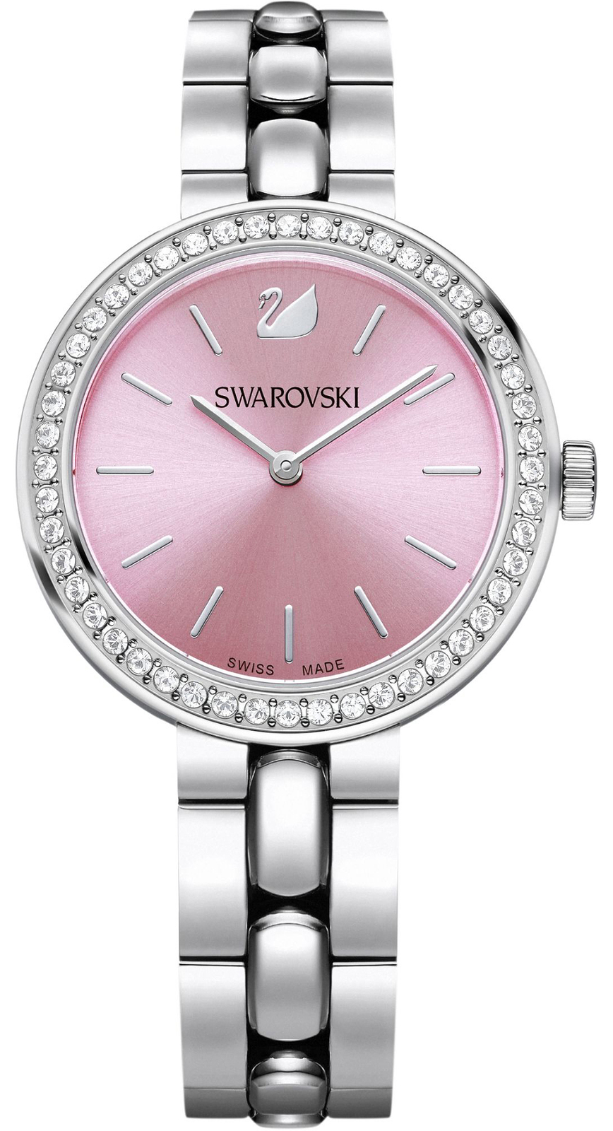 Swarovski Daytime Metal 5130573 Swarovski Daytime Metal 5130573Наручные часы<br>Швейцарские часы Swarovski Daytime Metal 5130573<br><br>Пол: Женские<br>Страна-производитель: Швейцария<br>Механизм: Кварцевый<br>Материал корпуса: Сталь<br>Материал ремня/браслета: Сталь<br>Водозащита, диапазон: 20 - 100 м<br>Стекло: Минеральное<br>Толщина корпуса: 8мм<br>Стиль: Мода