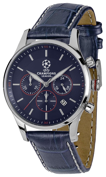 Jacques Lemans UEFA U-58A Jacques Lemans UEFA U-58AНаручные часы<br>Австрийские часы Jacques Lemans UEFA U-58A<br><br>Пол: Мужские<br>Страна-производитель: Австрия<br>Механизм: Кварцевый<br>Материал корпуса: Сталь<br>Материал ремня/браслета: Кожа<br>Водозащита, диапазон: None<br>Стекло: Минеральное<br>Толщина корпуса: None<br>Стиль: None
