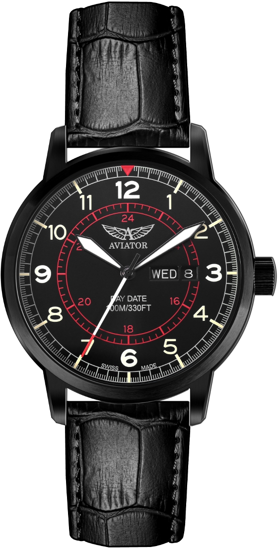 Aviator Kingcobra V.1.17.5.103.4 Aviator Kingcobra V.1.17.5.103.4Наручные часы<br>Швейцарские часы Aviator Kingcobra V.1.17.5.103.4<br><br>Пол: Мужские<br>Страна-производитель: Швейцария<br>Механизм: Кварцевый<br>Материал корпуса: Сталь<br>Материал ремня/браслета: Кожа<br>Водозащита, диапазон: 100 - 150 м<br>Стекло: Сапфировое<br>Толщина корпуса: 12 мм<br>Стиль: Классика