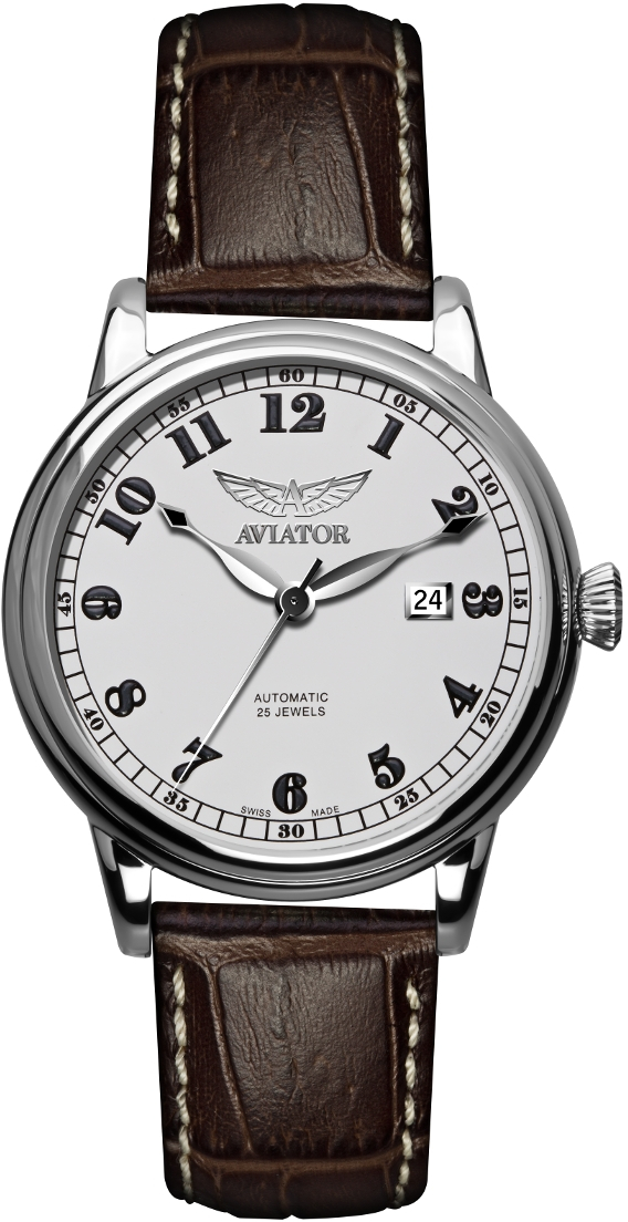 Aviator Douglas V.3.09.0.024.4 Aviator Douglas V.3.09.0.024.4Наручные часы<br>Швейцарские часы Aviator Douglas V.3.09.0.024.4Представленная модель входит в коллекцию Douglas. Это настоящие мужские часы. Материал корпуса часов — Сталь. Ремень — Кожа. Циферблат часов защищает Сапфировое стекло. Часы этой модели обладают водозащитой 50 м.<br><br>Пол: мужские<br>Страна-производитель: Швейцария<br>Механизм: Механический<br>Материал корпуса: Сталь<br>Материал ремня/браслета: Кожа<br>Водозащита, диапазон: 20 - 100 м<br>Стекло: Сапфировое<br>Толщина корпуса: None<br>Стиль: None