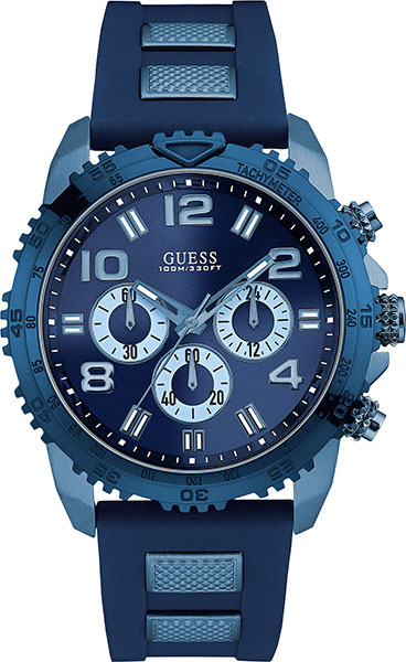 Guess Sport Velocity W0599G4 Guess Sport Velocity W0599G4Наручные часы<br>Американские часы Guess Sport Velocity W0599G4<br><br>Пол: Мужские<br>Страна-производитель: США<br>Механизм: Кварцевый<br>Материал корпуса: Сталь<br>Материал ремня/браслета: Каучук<br>Водозащита, диапазон: None<br>Стекло: Минеральное<br>Толщина корпуса: 13 мм<br>Стиль: None