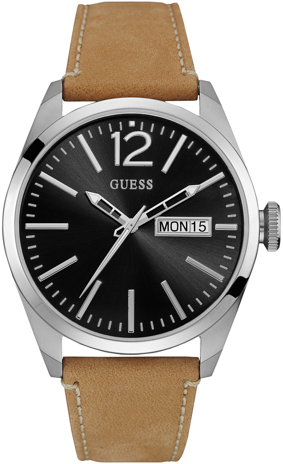 Guess Trend Vertigo W0658G7 Guess Trend Vertigo W0658G7Наручные часы<br>Американские часы Guess Trend Vertigo W0658G7<br><br>Пол: Мужские<br>Страна-производитель: США<br>Механизм: Кварцевый<br>Материал корпуса: Сталь<br>Материал ремня/браслета: Кожа<br>Водозащита, диапазон: None<br>Стекло: Минеральное<br>Толщина корпуса: 12,40 мм<br>Стиль: None