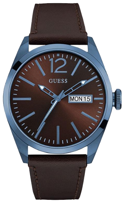 Guess Trend W0658G8 Guess Trend W0658G8Наручные часы<br>Американские часы Guess Trend W0658G8<br><br>Пол: Мужские<br>Страна-производитель: США<br>Механизм: Кварцевый<br>Материал корпуса: Сталь<br>Материал ремня/браслета: Кожа<br>Водозащита, диапазон: None<br>Стекло: Минеральное<br>Толщина корпуса: 12 мм<br>Стиль: None