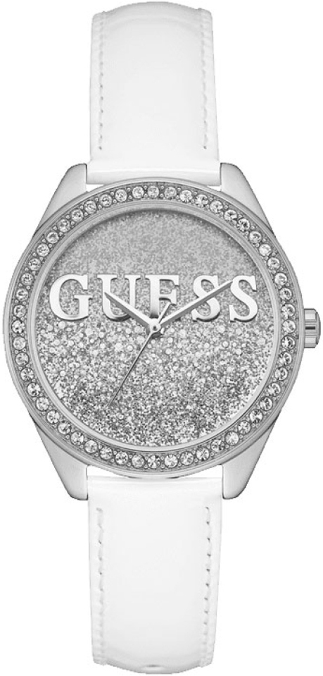 Guess Trend Glitter Girl W0823L1 Guess Trend Glitter Girl W0823L1Наручные часы<br>Американские часы Guess Trend Glitter Girl W0823L1<br><br>Пол: Женские<br>Страна-производитель: США<br>Механизм: Кварцевый<br>Материал корпуса: Сталь<br>Материал ремня/браслета: Кожа<br>Водозащита, диапазон: None<br>Стекло: Минеральное<br>Толщина корпуса: None<br>Стиль: None