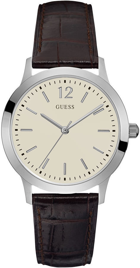 Guess Dress Steel Exchange W0922G2 Guess Dress Steel Exchange W0922G2Наручные часы<br>Американские часы Guess Dress Steel Exchange W0922G2<br><br>Пол: Мужские<br>Страна-производитель: США<br>Механизм: Кварцевый<br>Материал корпуса: Сталь<br>Материал ремня/браслета: Кожа<br>Водозащита, диапазон: None<br>Стекло: Минеральное<br>Толщина корпуса: 9 мм<br>Стиль: None