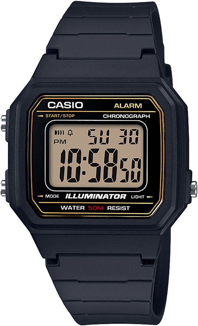 Casio W-217H-9A Casio W-217H-9AНаручные часы<br>Японские часы Casio W-217H-9A<br><br>Пол: Мужские<br>Страна-производитель: Япония<br>Механизм: Кварцевый<br>Материал корпуса: Пластик<br>Материал ремня/браслета: Пластик<br>Водозащита, диапазон: None<br>Стекло: Пластиковое<br>Толщина корпуса: 10,5 мм<br>Стиль: None