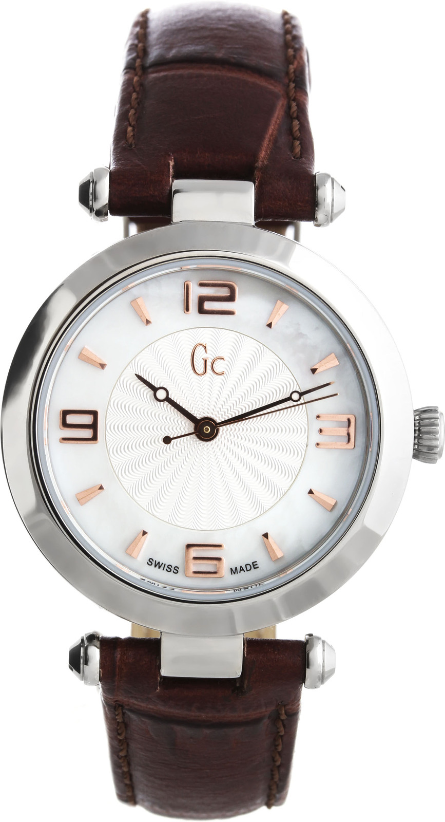 Gc Sport Chic X17001L1 Gc Sport Chic X17001L1Наручные часы<br>Швейцарские часы Gc Sport Chic X17001L1Данная модель входит в коллекцию Sport Chic. Это женские часы. Материал корпуса часов — сталь. Стекло - сапфировое. Водозащита - 30 м.<br><br>Пол: Женские<br>Страна-производитель: Швейцария<br>Механизм: Кварцевый<br>Материал корпуса: Сталь<br>Материал ремня/браслета: Кожа<br>Водозащита, диапазон: 20 - 100 м<br>Стекло: Минеральное<br>Толщина корпуса: None<br>Стиль: None
