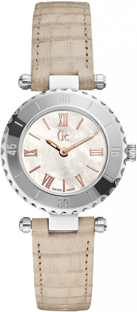 GC Sport Chic X70030L1S GC Sport Chic X70030L1SНаручные часы<br>Швейцарские часы GC Sport Chic X70030L1S<br><br>Пол: Женские<br>Страна-производитель: Швейцария<br>Механизм: Кварцевый<br>Материал корпуса: Сталь<br>Материал ремня/браслета: Кожа<br>Водозащита, диапазон: 100 - 150 м<br>Стекло: Сапфировое<br>Толщина корпуса: 9 мм<br>Стиль: Спорт