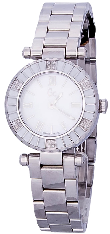 Gc Mini Chic X70119L1S Gc Mini Chic X70119L1SНаручные часы<br>Швейцарские часы Gc Mini Chic X70119L1SДанная модель — яркий представитель коллекции Mini Chic . Это модные женские часы. Материал корпуса часов — сталь. Циферблат часов защищает сапфировое стекло. Водозащита этой модели 100 м. Циферблат содержит часы, минуты, секунды. В этой модели используются такие усложнения как . Часы обладают корпусом 28мм. Данная модель украшена бриллиантами.<br><br>Пол: Женские<br>Страна-производитель: Швейцария<br>Механизм: Кварцевый<br>Материал корпуса: Сталь<br>Материал ремня/браслета: Сталь<br>Водозащита, диапазон: 100 - 150 м<br>Стекло: Сапфировое<br>Толщина корпуса: 8<br>Стиль: Классика