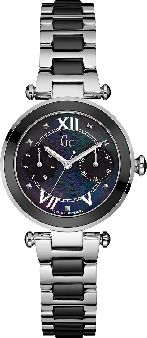 Gc Sport Chic Y06005L2 Gc Sport Chic Y06005L2Наручные часы<br>Швейцарские часы Gc Sport Chic Y06005L2<br><br>Пол: Женские<br>Страна-производитель: Швейцария<br>Механизм: Кварцевый<br>Материал корпуса: Сталь<br>Материал ремня/браслета: Сталь<br>Водозащита, диапазон: None<br>Стекло: Минеральное<br>Толщина корпуса: 9,9 мм<br>Стиль: None