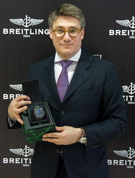 Генеральный директор Breitling в России Арсен Балаян
