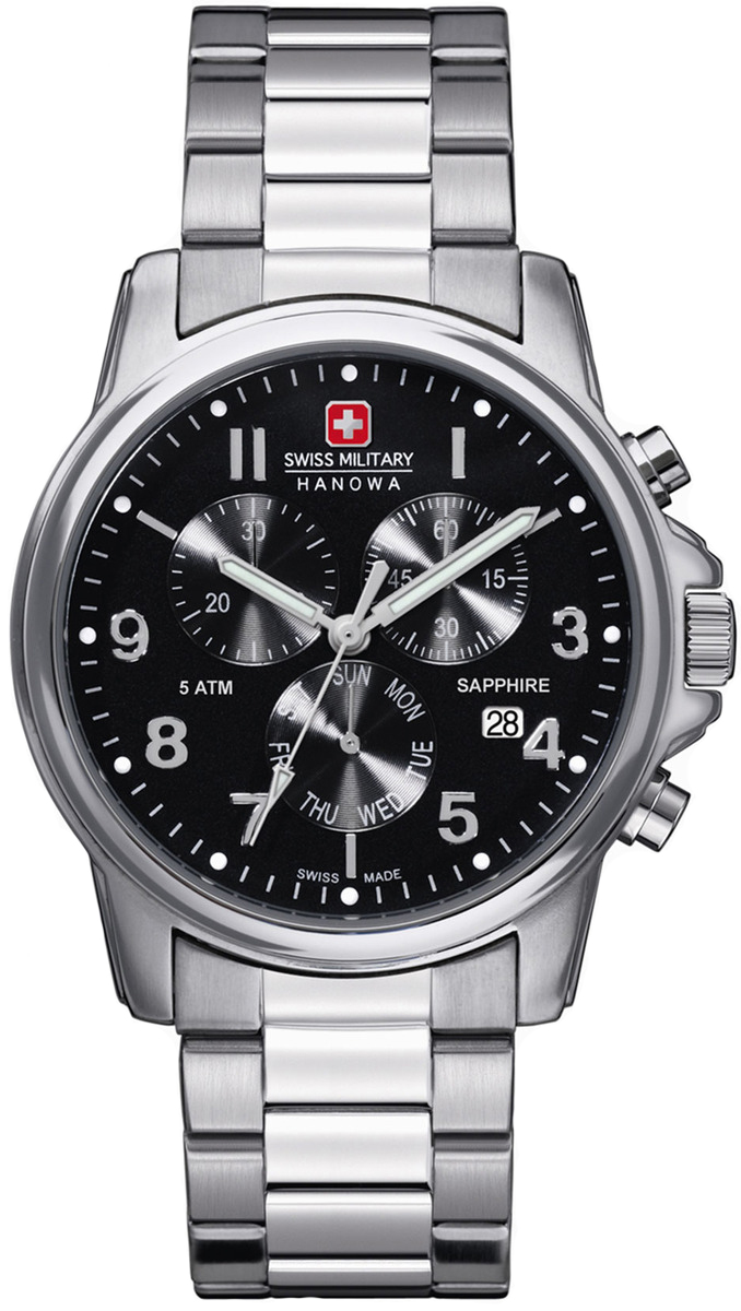 Hanowa Swiss Military Challenge Line 06-5233.04.007 Hanowa Swiss Military Challenge Line 06-5233.04.007Наручные часы<br>Швейцарские часы Hanowa Swiss Military Challenge Line 06-5233.04.007<br><br>Для кого?: Мужские<br>Страна-производитель: Швейцария<br>Механизм: Кварцевый<br>Материал корпуса: Сталь<br>Материал ремня/браслета: Сталь<br>Водозащита, диапазон: 20 - 100 м<br>Стекло: Сапфировое<br>Толщина корпуса: None<br>Стиль: Классика