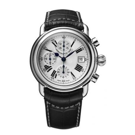 Aerowatch 1942 Chronograph 61901 AA01 Aerowatch 1942 Chronograph 61901 AA01Наручные часы<br>Швейцарские часы Aerowatch 1942 Chronograph 61901 AA01Представленная модель входит в коллекцию 1942 Chronograph. Это стильные Мужские часы. Материал корпуса часов — Сталь. Ремень — Кожа. Стекло - Сапфировое. Водозащита - 50 м.<br><br>Для кого?: Мужские<br>Страна-производитель: Швейцария<br>Механизм: Механический<br>Материал корпуса: Сталь<br>Материал ремня/браслета: Кожа<br>Водозащита, диапазон: 20 - 100 м<br>Стекло: Сапфировое<br>Толщина корпуса: None<br>Стиль: None