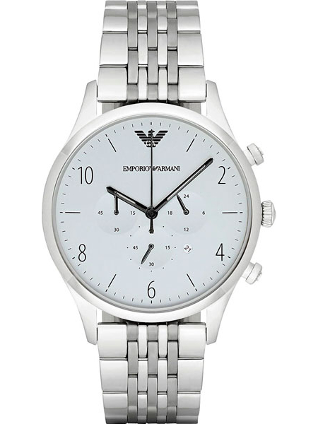Emporio Armani Beta AR1879 Emporio Armani Beta AR1879Наручные часы<br>Итальянские часы Emporio Armani Beta AR1879<br><br>Для кого?: Мужские<br>Страна-производитель: Италия<br>Механизм: Кварцевый<br>Материал корпуса: Сталь<br>Материал ремня/браслета: Сталь<br>Водозащита, диапазон: None<br>Стекло: Минеральное<br>Толщина корпуса: 12 мм<br>Стиль: None