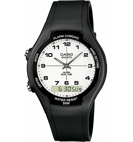 Casio AW-90H-7B Casio AW-90H-7BНаручные часы<br>Японские часы Casio AW-90H-7B<br><br>Для кого?: Мужские<br>Страна-производитель: Япония<br>Механизм: Кварцевый<br>Материал корпуса: Пластик<br>Материал ремня/браслета: Пластик<br>Водозащита, диапазон: None<br>Стекло: Пластиковое<br>Толщина корпуса: 9.5 мм<br>Стиль: None