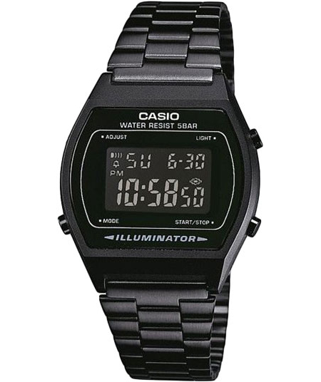 Casio B640WB-1B Casio B640WB-1BНаручные часы<br>Японские часы Casio B640WB-1B<br><br>Для кого?: Мужские<br>Страна-производитель: Япония<br>Механизм: Кварцевый<br>Материал корпуса: Пластик<br>Материал ремня/браслета: Сталь<br>Водозащита, диапазон: None<br>Стекло: Пластиковое<br>Толщина корпуса: 9.4 мм<br>Стиль: None