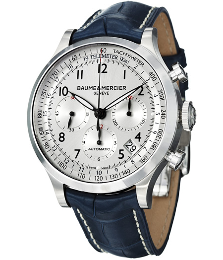 Baume&Mercier Capeland MOA10063 Baume&Mercier Capeland MOA10063Наручные часы<br>Швейцарские часы Baume&Mercier Capeland MOA10063Часы входят в модельный ряд коллекции Capeland. Это Мужские часы. Материал корпуса часов — Сталь. Ремень — Кожа. В этих часах используется Сапфировое стекло. Часы этой модели обладают водозащитой 50 м.<br><br>Для кого?: Мужские<br>Страна-производитель: Швейцария<br>Механизм: Механический<br>Материал корпуса: Сталь<br>Материал ремня/браслета: Кожа<br>Водозащита, диапазон: 20 - 100 м<br>Стекло: Сапфировое<br>Толщина корпуса: None<br>Стиль: None