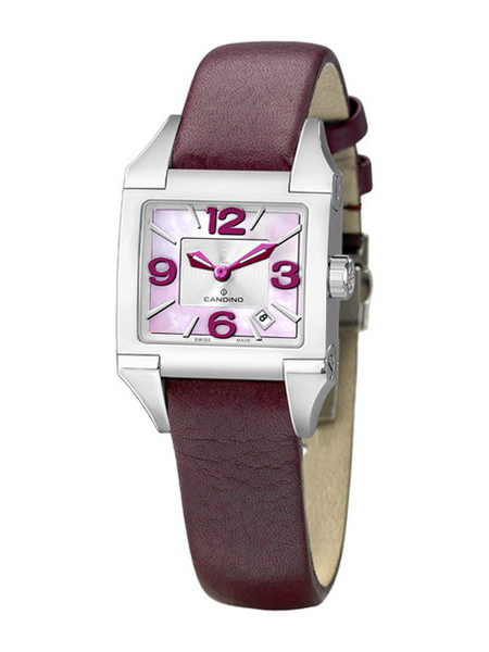 Candino Feminine C4361/4 Candino Feminine C4361/4Наручные часы<br>Швейцарские часы Candino Feminine C4361/4<br><br>Для кого?: Женские<br>Страна-производитель: Швейцария<br>Механизм: Кварцевый<br>Материал корпуса: Сталь<br>Материал ремня/браслета: Кожа<br>Водозащита, диапазон: 20 - 100 м<br>Стекло: минеральное<br>Толщина корпуса: None<br>Стиль: Классика