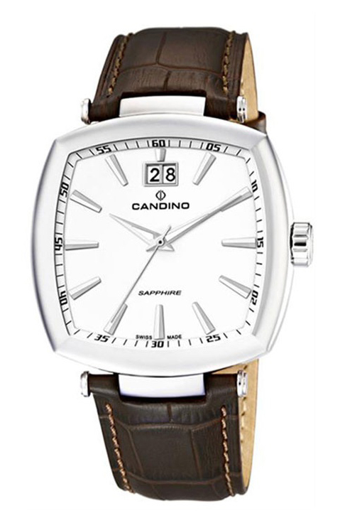 Candino Elegance C4483/1 Candino Elegance C4483/1Наручные часы<br>Швейцарские часы Candino Elegance C4483/1Модель входит в коллекцию Elegance. Это великолепные мужские часы. Материал корпуса часов — сталь. В этих часах используется сапфировое стекло. Водозащита - 50 м.<br><br>Для кого?: Мужские<br>Страна-производитель: Швейцария<br>Механизм: Кварцевый<br>Материал корпуса: Сталь<br>Материал ремня/браслета: Кожа<br>Водозащита, диапазон: 20 - 100 м<br>Стекло: Сапфировое<br>Толщина корпуса: None<br>Стиль: None