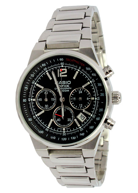 Casio Edifice EF-500D-1A Casio Edifice EF-500D-1AНаручные часы<br>Японские часы Casio Edifice EF-500D-1A<br><br>Для кого?: Мужские<br>Страна-производитель: Япония<br>Механизм: Кварцевый<br>Материал корпуса: Сталь<br>Материал ремня/браслета: Сталь<br>Водозащита, диапазон: None<br>Стекло: Минеральное<br>Толщина корпуса: None<br>Стиль: None