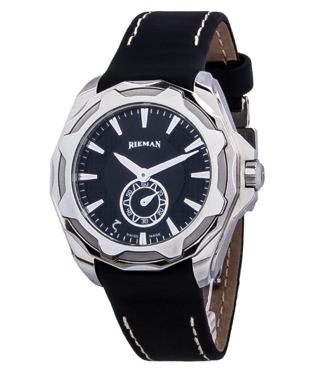Rieman OutSpace R9140.134.412 Rieman OutSpace R9140.134.412Наручные часы<br>Швейцарские часы Rieman OutSpace R9140.134.412Представленная модель входит в коллекцию OutSpace. Это модные женские часы. Материал корпуса часов — сталь. В этих часах используется сапфировое стекло. Водозащита этой модели 100 м. Основной цвет циферблата черный. Циферблат модели содержит часы, минуты, секунды. В этих часах используются такие усложнения как . Диаметр корпуса данной модели 36мм.<br><br>Для кого?: Женские<br>Страна-производитель: Швейцария<br>Механизм: Кварцевый<br>Материал корпуса: Сталь<br>Материал ремня/браслета: Текстиль<br>Водозащита, диапазон: 100 - 150 м<br>Стекло: Сапфировое<br>Толщина корпуса: None<br>Стиль: Спорт