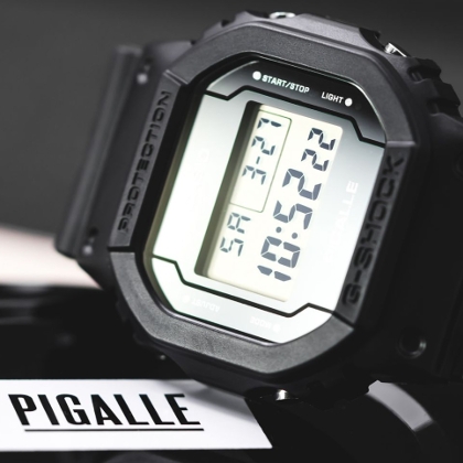 Акция «Совместные часы Casio и Pigalle к юбилею G-Shock» Совместные часы Casio и Pigalle к юбилею G-Shock