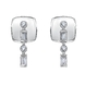 Серьги Cassiopea Азбука Морзе буква Я м33951-003Я