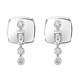 Серьги Cassiopea Азбука Морзе буква Л м33951-004Л
