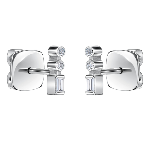 Серьги Cassiopea Азбука Морзе буквы Д,У м33951-006Д,У