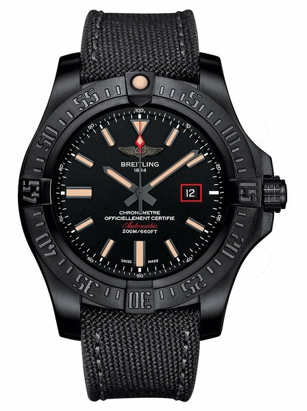 Breitling Avenger Blackbird 44 V1731110/BD74/109W Breitling Avenger Blackbird 44 V1731110/BD74/109W