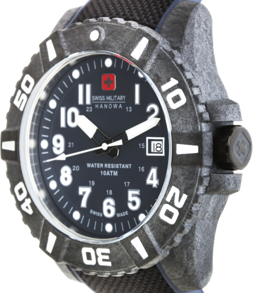 Hanowa Swiss Military Black Carbon 06-4309.17.003
