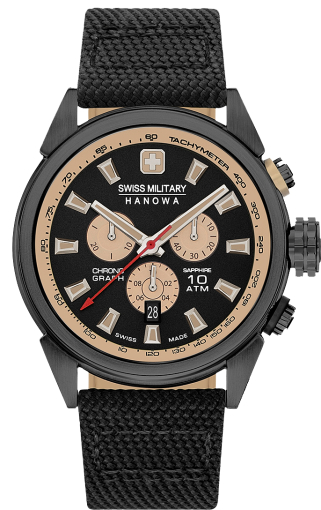 Hanowa Swiss Military Mission Platoon Chrono 06-4322.13.007.14
