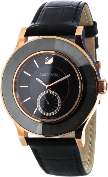 Swarovski Octea Classica Black Rose Gold Tone 1181762