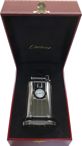 Настольные часы-зажигалка Cartier Настольные часы-зажигалка Cartier