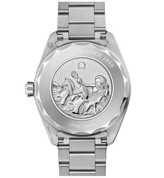 Omega Seamaster Aqua Terra 150M GMT Worldtimer Summer Blue 220.10.43.22.03.002