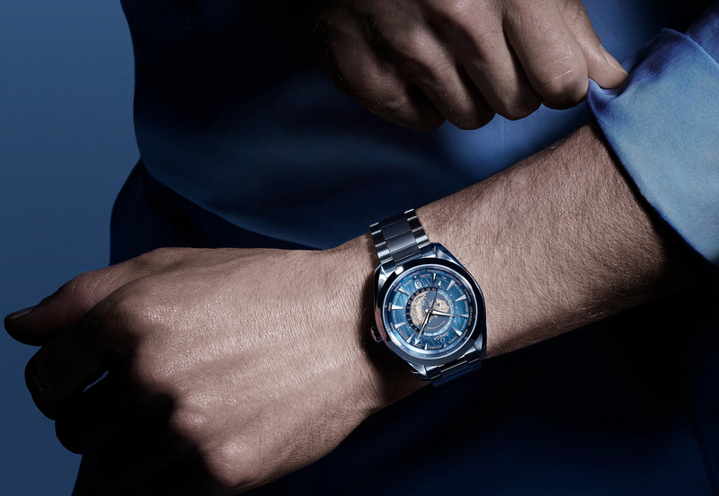 Omega Seamaster Aqua Terra 150M GMT Worldtimer Summer Blue 220.10.43.22.03.002