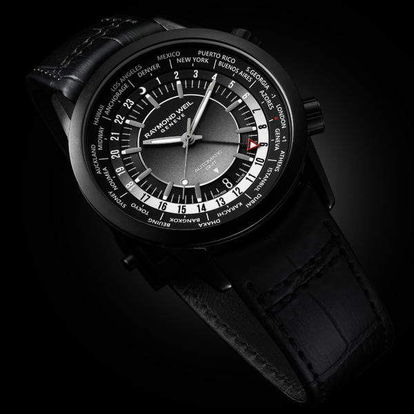 Raymond Weil Freelancer Worldtimer 2765-BKC-20001 Raymond Weil Freelancer Worldtimer 2765-BKC-20001