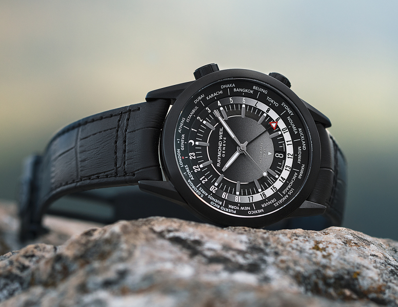 Raymond Weil Freelancer Worldtimer 2765-BKC-20001 Raymond Weil Freelancer Worldtimer 2765-BKC-20001