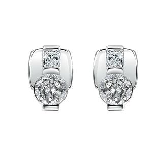 Серьги пусеты Cassiopea Diam 1 34751-01Diam1