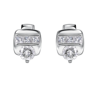 Серьги пусеты Cassiopea Diam 2 34851-01Diam2