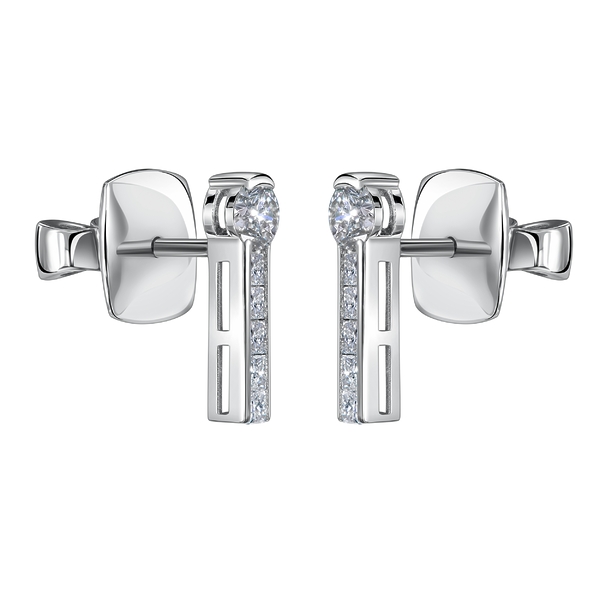 Серьги пусеты Cassiopea Diam 5 35151-01Diam5