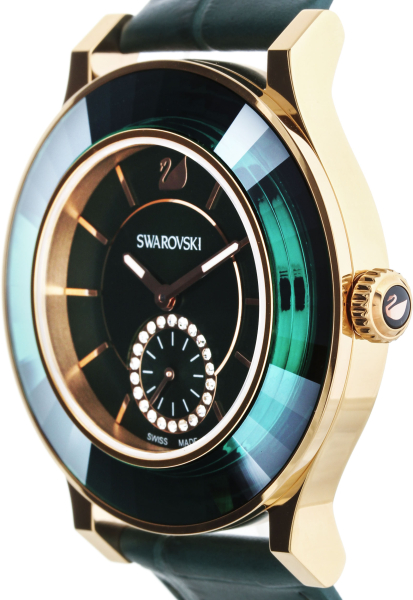 Swarovski Octea Classica Emerald Rose Gold Tone 5123124