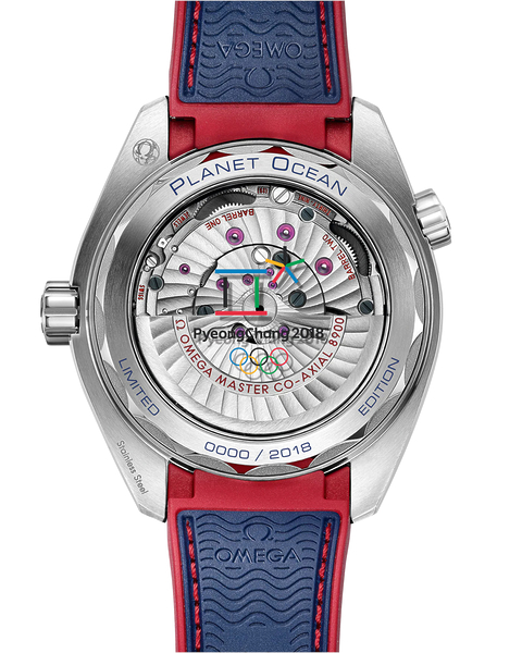 Omega Seamaster Planet Ocean 600M Pyeongchang 2018 Limited Edition 522.32.44.21.03.001 Omega Seamaster Planet Ocean 600M Pyeongchang 2018 Limited Edition 522.32.44.21.03.001
